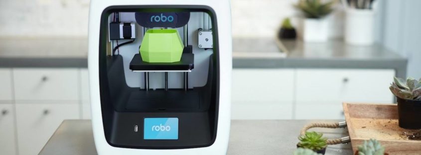 خرید چاپگر سه بعدی ارزان Robo C2