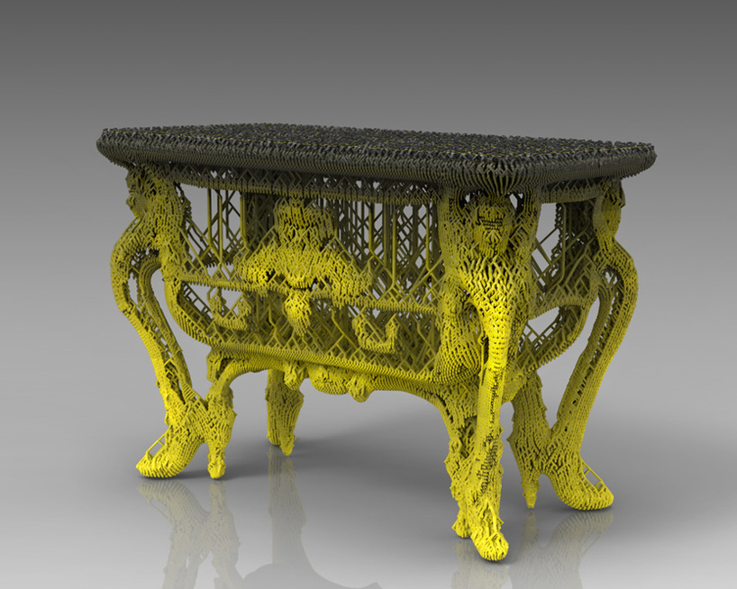   میز Vincent Coste پرینت سه بعدی شده
