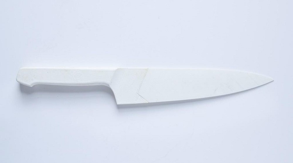 نمونه سازی چاقو با استفاده از پرینت سه بعدی