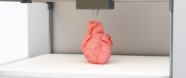 پرینت سه بعدی قلب 