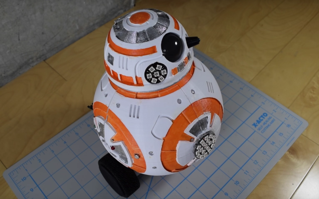 پرینت سه بعدی ربات BB-8