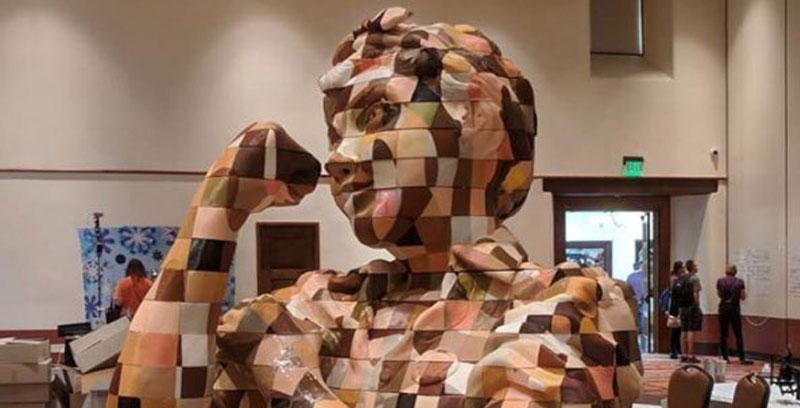 پرینتر سه بعدی و مجسمه‌ی Rosie the Riveter